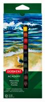Aquarelverf derwent academy 12 tubes à 12ml ass