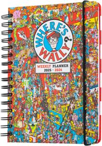 Where&apos;s Wally School Agenda 2025-2026 ( aug - juli )