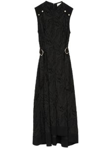 3.1 Phillip Lim robe en jacquard à design sans manches - Noir