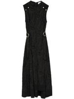 3.1 Phillip Lim robe en jacquard à design sans manches - Noir