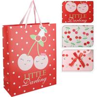 Geschenktas kersen groot