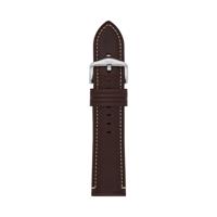 Horlogeband Fossil S241096 Leder Bruin 24mm