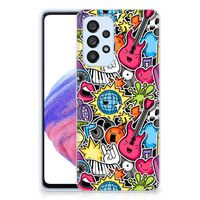 Samsung Galaxy A53 5G Silicone Back Cover Punk Rock - thumbnail