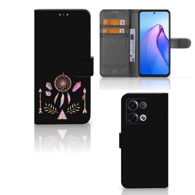 OPPO Reno8 Pro Leuk Hoesje Boho Dreamcatcher | Portemonnee hoesje