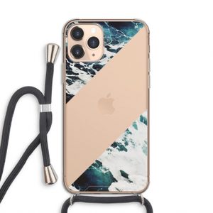 Golven: iPhone 11 Pro Transparant Hoesje met koord