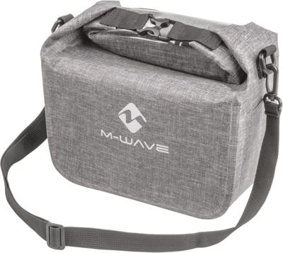 M-WAVE Bar bag suburban front grey