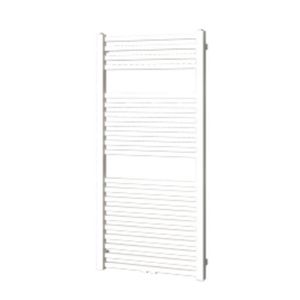 Designradiator Plieger Roma M 125,5 x 60 cm 700 Watt Middenaansluiting Wit Structuur