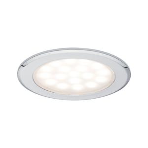 Paulmann 99920 LED-inbouwlamp Set van 2 stuks LED LED vast ingebouwd 5 W Chroom (glanzend)