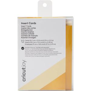 Cricut Gold Holographic Kaartenset Crème, Goudeffect