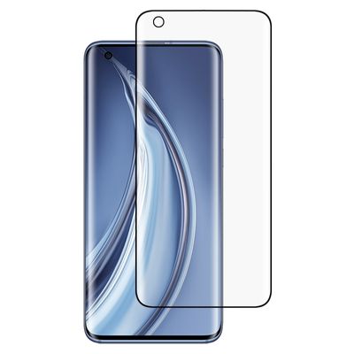 Voor Xiaomi Mi 10 Pro 5G 9H HD 3D Curved Edge Tempered Glass Film (Zwart)