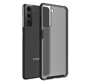 Casecentive Shockproof case Samsung Galaxy S21 matte black - 8720153793131