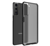 Casecentive Shockproof case Samsung Galaxy S21 matte black - 8720153793131