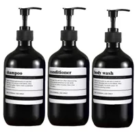 AmberLux 3-Delige Navulbare Dispenserset