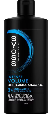 Syoss Intense Volume Deep Caring Shampoo 3% Collagen Lift