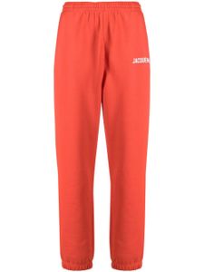 Jacquemus pantalon de jogging en coton biologique - Rouge