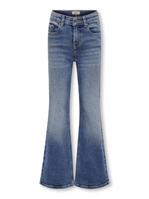 Kids ONLY winter jeansbroek meisjes - blauw - KogJuicy - flared fit