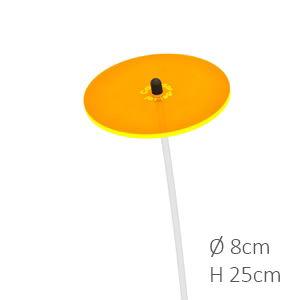 Zonnevanger 1 stuk Geel klein 25x8 cm Cazador Del Sol - Cazador del sol