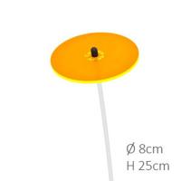 Zonnevanger 1 stuk Geel klein 25x8 cm Cazador Del Sol - Cazador del sol