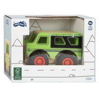 Small Foot houten off-road jeep groen