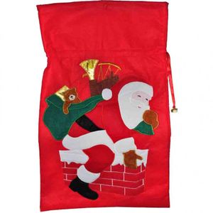 Luxe Kerst cadeauzak vilt 68 x 43 cm