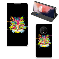 OnePlus 7T Magnet Case Cat Color - thumbnail