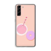 Donut: Samsung Galaxy S21 Plus Transparant Hoesje