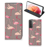 Samsung Galaxy S21 Hoesje maken Flamingo - thumbnail