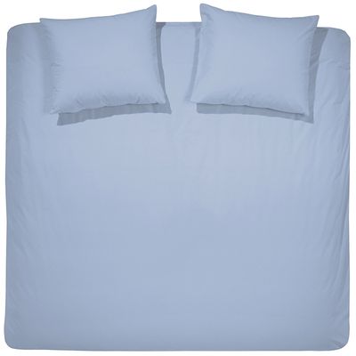 Cinderella Dekbedovertrek Weekend Soft Blue (Katoen)-1-persoons (140 x 200/220 cm)