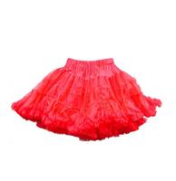 Kids Petticoat Model 715 Red-19 inch (48 cm)/17 inch (43 cm) - thumbnail