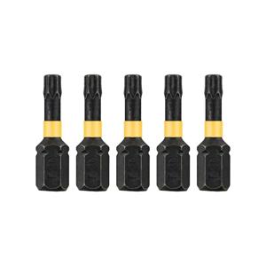 DeWALT DT7381T Extreme Impact Torsion schroefbits T20 25mm 5 stuks