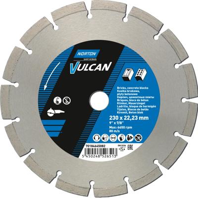 NORTON Diamond cutting discs 230x22.23 angle grinder
