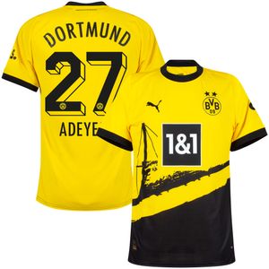 Borussia Dortmund Shirt Thuis 2023-2024 + Adeyemi 27
