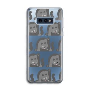 Cats: Samsung Galaxy S10e Transparant Hoesje