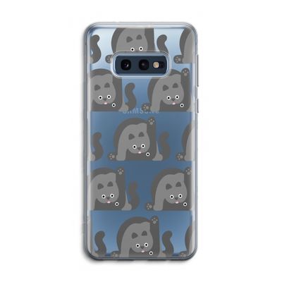 Cats: Samsung Galaxy S10e Transparant Hoesje