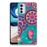 Motorola Moto G42 | Hoesje maken | Cirkels en Vlinders