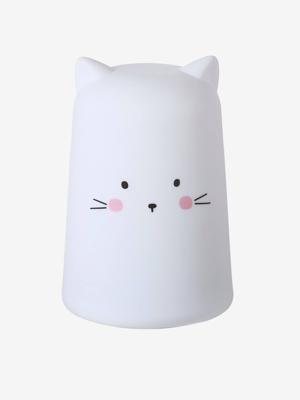 Nachtlampje kat wit