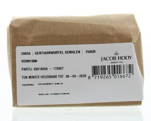 Gentiaanwortel gemalen