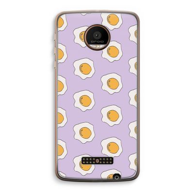 Bacon to my eggs #1: Motorola Moto Z Force Transparant Hoesje