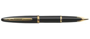 Vulpen Waterman Carene Sea black lacquer GT medium