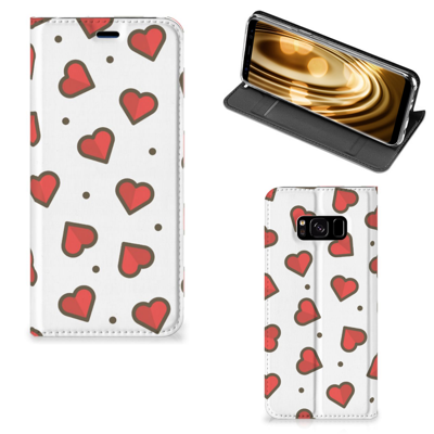 Samsung Galaxy S8 | Hoesje met Magneet | Hearts