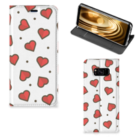 Samsung Galaxy S8 | Hoesje met Magneet | Hearts