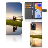 Xiaomi Redmi Note 11 Pro 5G/4G | Telefoonhoesje | Met pasjeshouder | Koe Xiaomi Redmi Note 11 Pro 5G/4G | Telefoonhoesje | Met pasjeshouder | Koe
