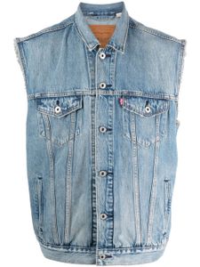 Levi's débardeur en jean Relaxed Trucker - Bleu