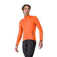 Castelli Alpha 150 fietsjack brilliant orange/dark grey heren