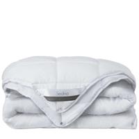 2e Halve Prijs Leen Bakker - Dekbed Sedna Synthetisch - 4-seizoenen - 200x200 Cm - Polyester/Synthetisch - Wit