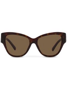 Dolce & Gabbana Eyewear lunettes de soleil à monture papillon - Marron