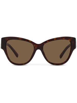 Dolce & Gabbana Eyewear lunettes de soleil à monture papillon - Marron