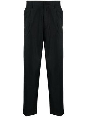 Low Brand pantalon de costume en laine vierge - Noir
