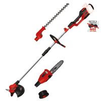 Einhell GE-LM 36/4in1 Li BL Solo - Accu Tuin-Multitool | 2 x 18V | Zonder accu en lader - 3410901 - 3410901