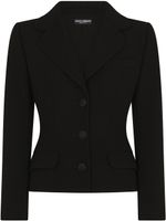 Dolce & Gabbana veste Dolce cintrée - Noir